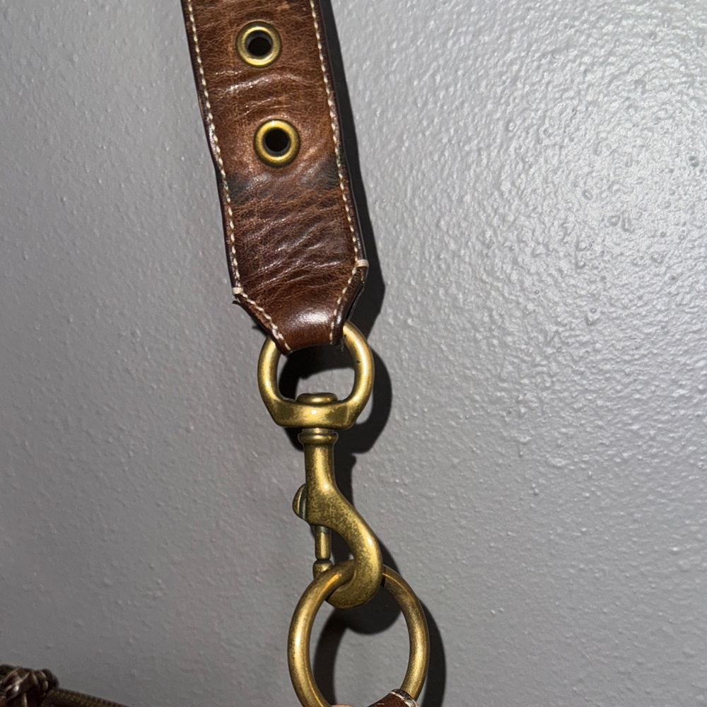 🥂VINTAGE COACH🥂 C monogram Patterned Crossbody … - image 4